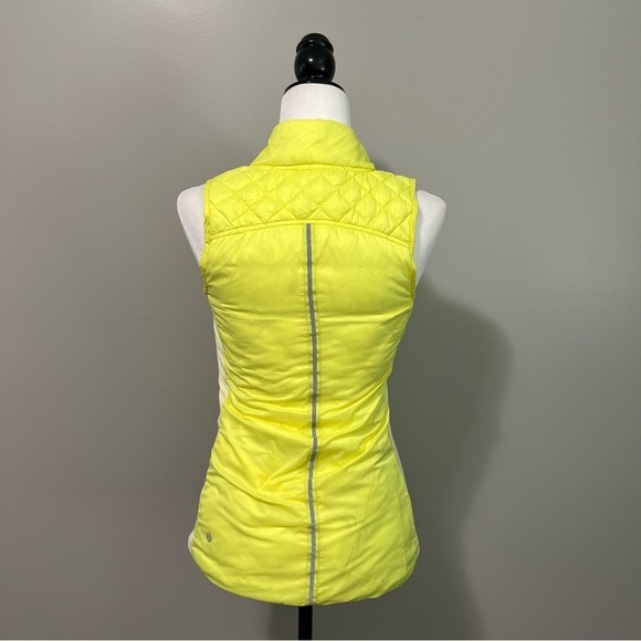 Lululemon What The Fluff Vest Clarity Yellow Rare - Picture 7 of 17